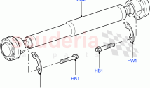 Drive Shaft - Front Axle Drive (Propshaft) ((V) TO9A999999)