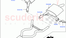 Rear Exhaust System (3.0L AJ20D6 Diesel High, Long Wheelbase) ((V) FROMLA000001)
