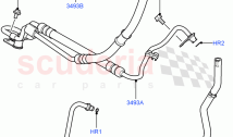 Supply & Return Hoses - Power Strg (3.6L V8 32V DOHC EFi Diesel Lion) ((V) FROM7A0&hellip;