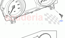 Instrument Cluster (Solihull Plant Build) ((V) FROMHA000001, (V) TOHA999999)