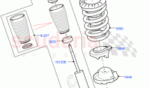 Rear Springs And Shock Absorbers (Nitra Plant Build) (With Standard Duty Coil Spri&hellip;