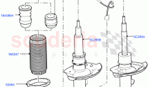Front Suspension Struts And Springs (Halewood (UK)) ((V) TOKH999999)