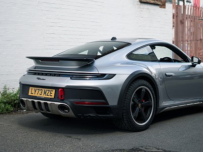 Akrapovic Exhaust - Porsche 992 Dakar
