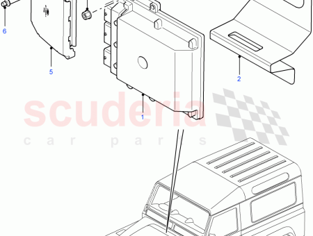 Photo of BRACKET ENGINE CONTROL MODULE…