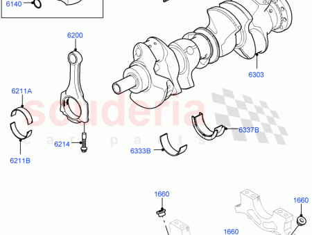 Photo of BEARING CRANKSHAFT MAIN THRUST…