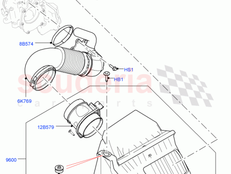 Photo of TUBE AIR CLEANER INTAKE…