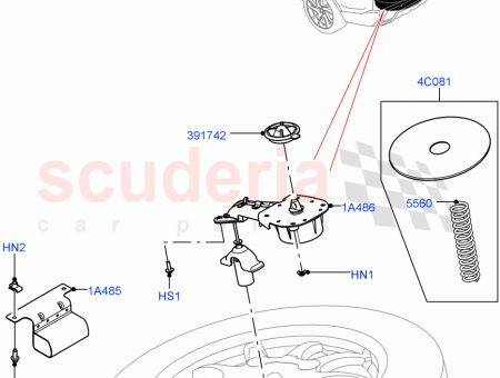 Photo of WINCH SPARE WHEEL…