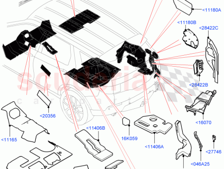 Photo of INSULATOR REAR QUARTER PANEL…