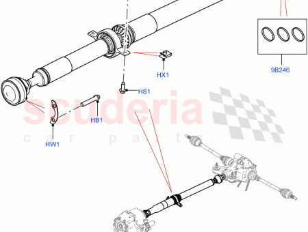 Photo of SHAFT REAR AXLE OUTER STUB…