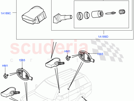 Photo of SENSOR TYRE PRESSURE MONITORING…