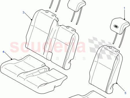 Photo of COVER REAR SEAT CUSHION…