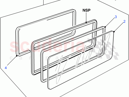 Photo of STRIP FILLER QTR WINDOW W STRIP…
