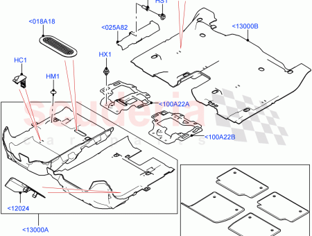 Photo of MATS FLOOR CARPET SET…
