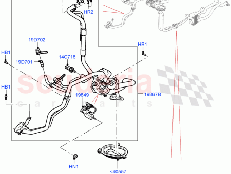 Photo of TUBE A C EVAPORATOR INLET OUTLET…