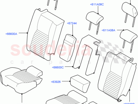 Photo of COVER REAR SEAT CUSHION…