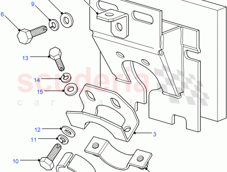 Photo of BRACKET STEERING COLUMN SUPPORT…