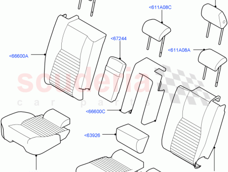 Photo of COVER REAR SEAT CUSHION…