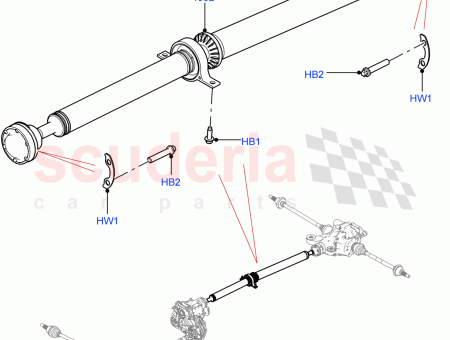 Photo of SHAFT REAR AXLE OUTER STUB…
