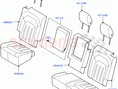 Photo of COVER REAR SEAT CUSHION…