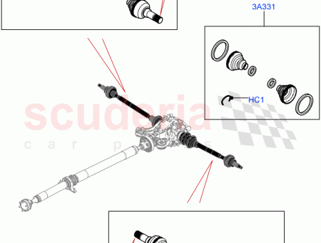 Photo of SHAFT REAR AXLE…