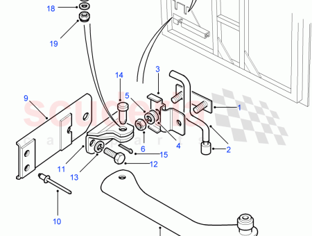 Photo of ARM AND BRACKET DOOR CHECK…
