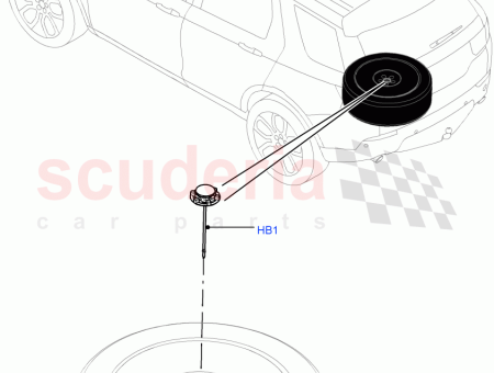 Photo of BOLT SPARE WHEEL MOUNTING…