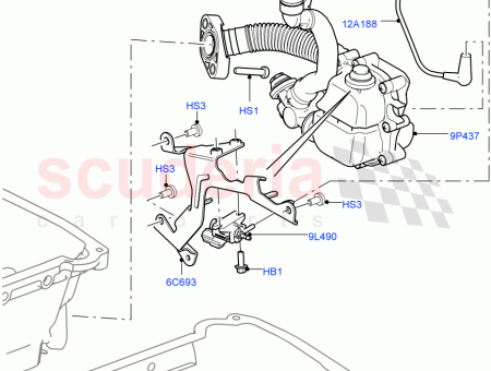 Photo of BRACKET EXHAUST PIPE MOUNTING…