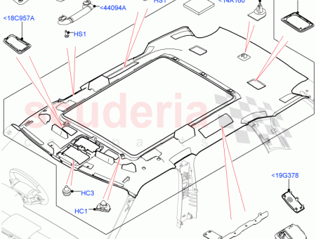 Photo of HEADLINING ROOF…