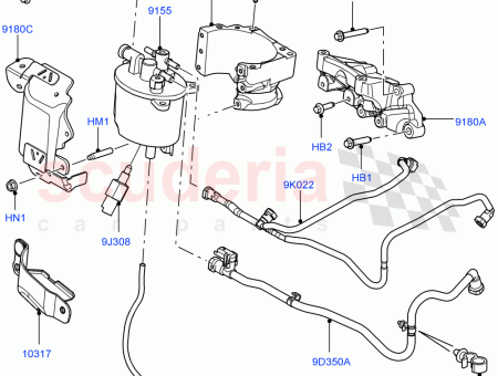 Photo of BRACKET FUEL FILTER…