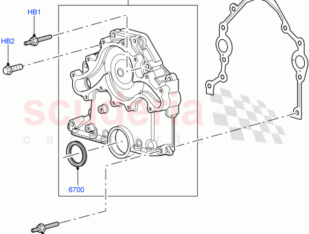 Photo of SEAL CRANKSHAFT OIL FRONT…