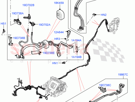 Photo of TUBE A C EVAPORATOR INLET OUTLET…