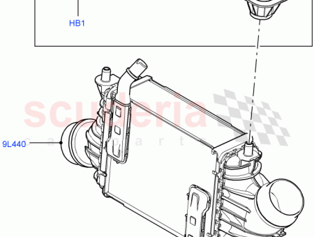 Photo of BRACKET CHARGE AIR COOLER…