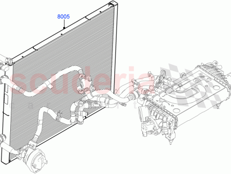 Photo of RADIATOR WATER CHARGE AIR COOLER…