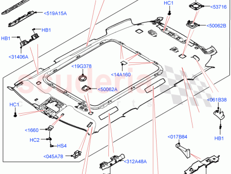 Photo of BRACKET HEADLINING SUPPORT…