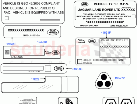 Photo of LABEL VEHICLE IDENTIFICATION…
