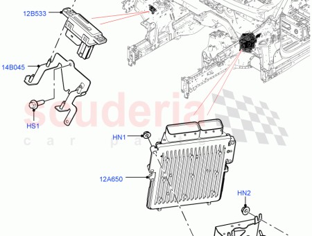 Photo of BRACKET ENGINE CONTROL MODULE…