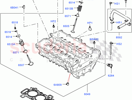 Photo of GASKET CYLINDER HEAD…