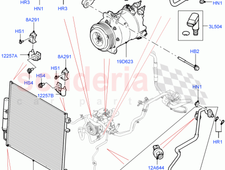 Photo of BRACKET INTERCOOLER RADIATOR…