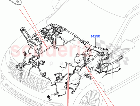 Photo of WIRING ENGINE COMPARTMENT…