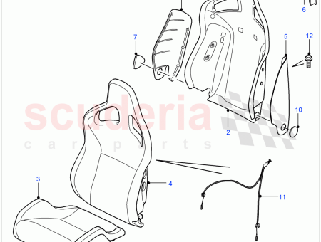 Photo of COVER AND PAD FRONT SEAT BACK…