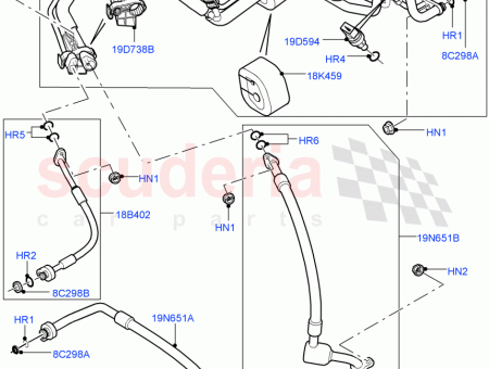 Photo of TUBE A C EVAPORATOR INLET OUTLET…