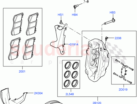 Photo of KIT BRAKE CALIPER ATTACHMENT…
