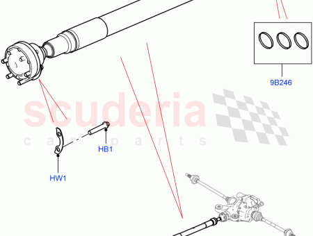 Photo of SHAFT REAR AXLE OUTER STUB…