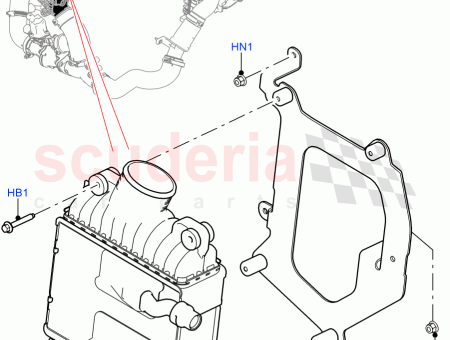Photo of BRACKET CHARGE AIR COOLER…