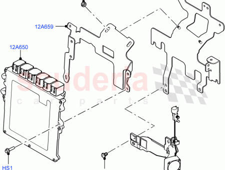 Photo of BRACKET ENGINE CONTROL MODULE…