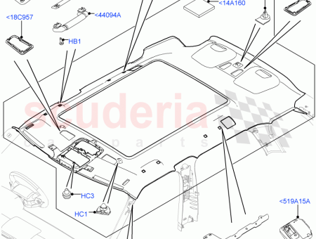 Photo of HEADLINING ROOF…