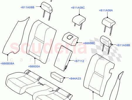 Photo of COVER REAR SEAT BACK…