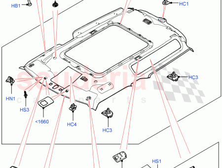 Photo of HEADLINING ROOF…