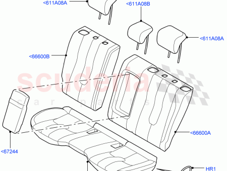 Photo of COVER REAR SEAT BACK…
