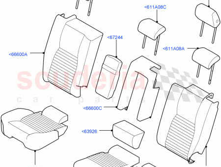 Photo of COVER REAR SEAT BACK…